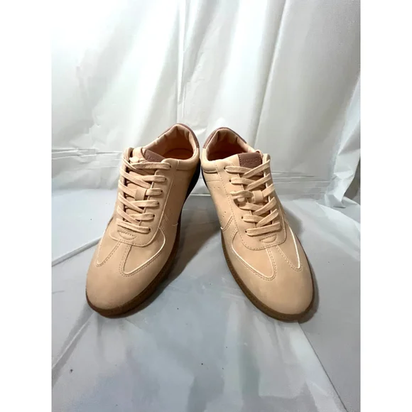 J. CREW City Tour Sneakers 9 Suede/Leather Sunwashed Coral Gum Sole - Picture 8 of 16